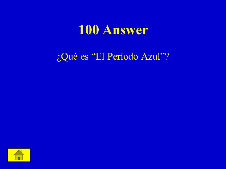 100 Answer ¿Qué es El Período Azul