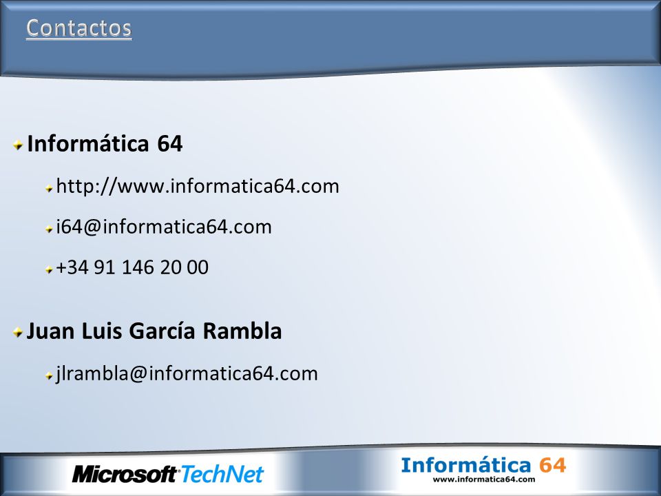 Informática Juan Luis García Rambla