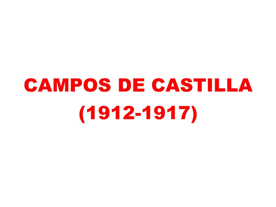 CAMPOS DE CASTILLA ( )