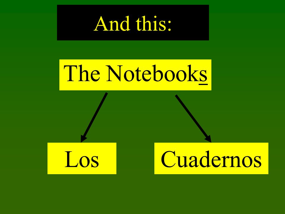 And this: The Notebooks LosCuadernos