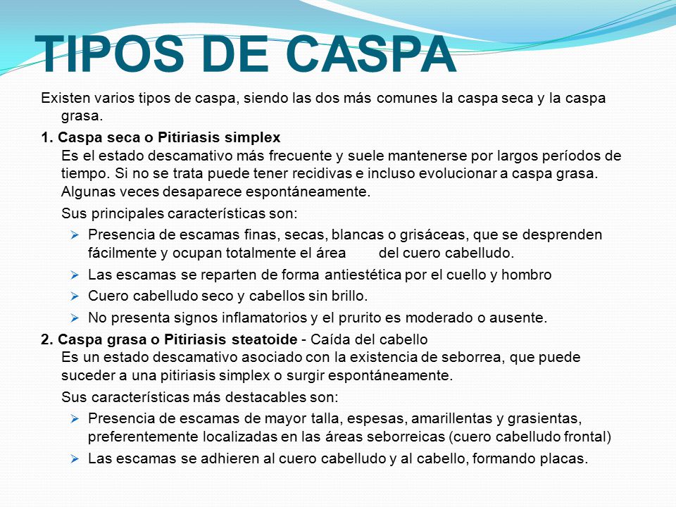 cuero cabelludo con picazón seca vs piojos