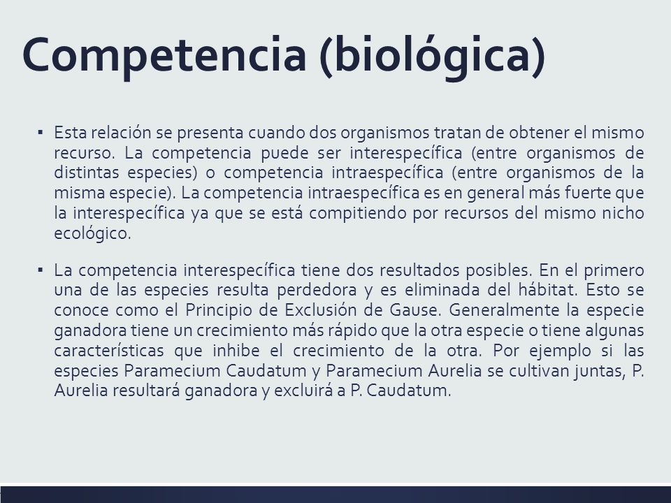 SEMANA 12 Ecología: Relaciones Interespecíficas 1 Medio Liced Carrero ...