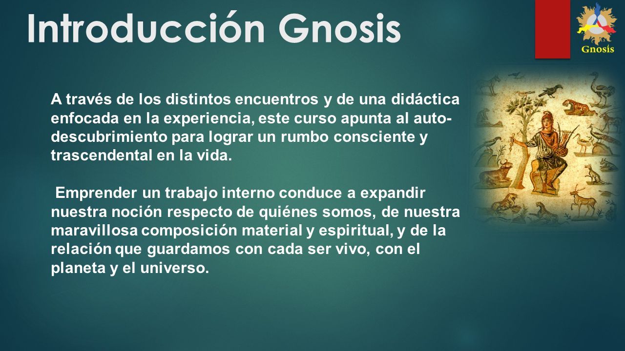 Gnosis Instituto Cultural Gnóstico.  Asociación Cultural sin fines de  lucro.  Difundir el Conocimiento Gnóstico. Instituto Cultural Gnóstico. -  ppt descargar