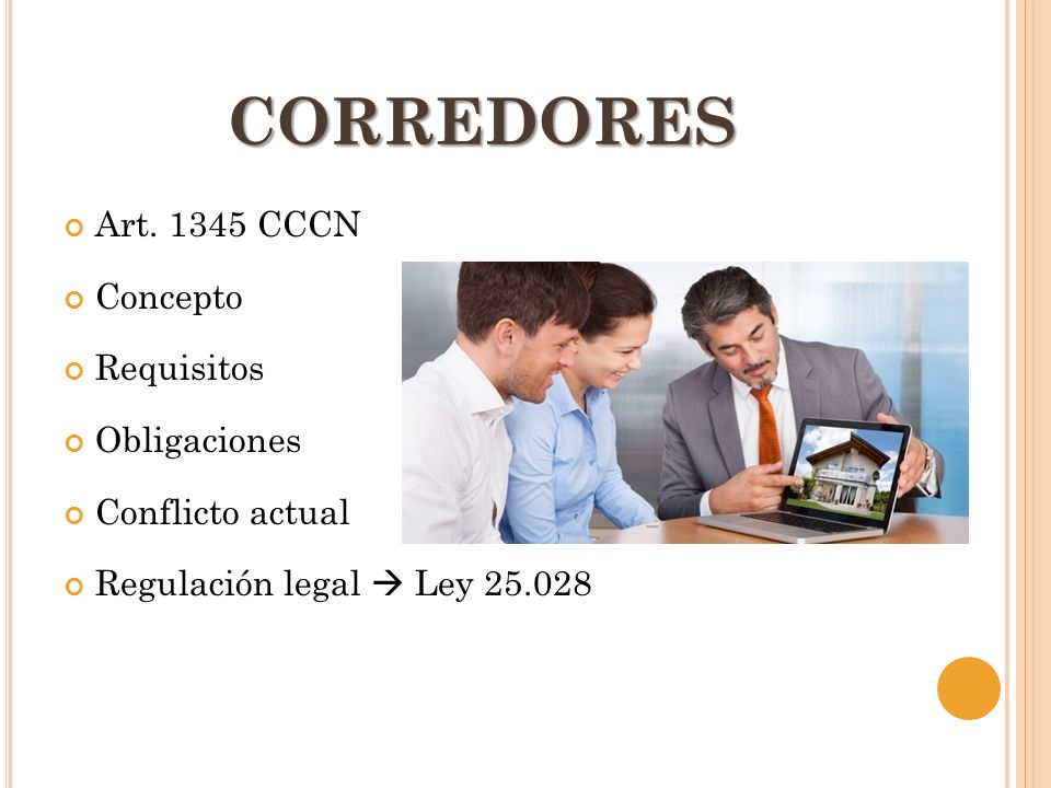 AUXILIARES DEL COMERCIO Corredores – Martilleros – Despachantes de aduana –  Productores de Seguros – Barraqueros y administradores de casas de deposito.  - ppt descargar