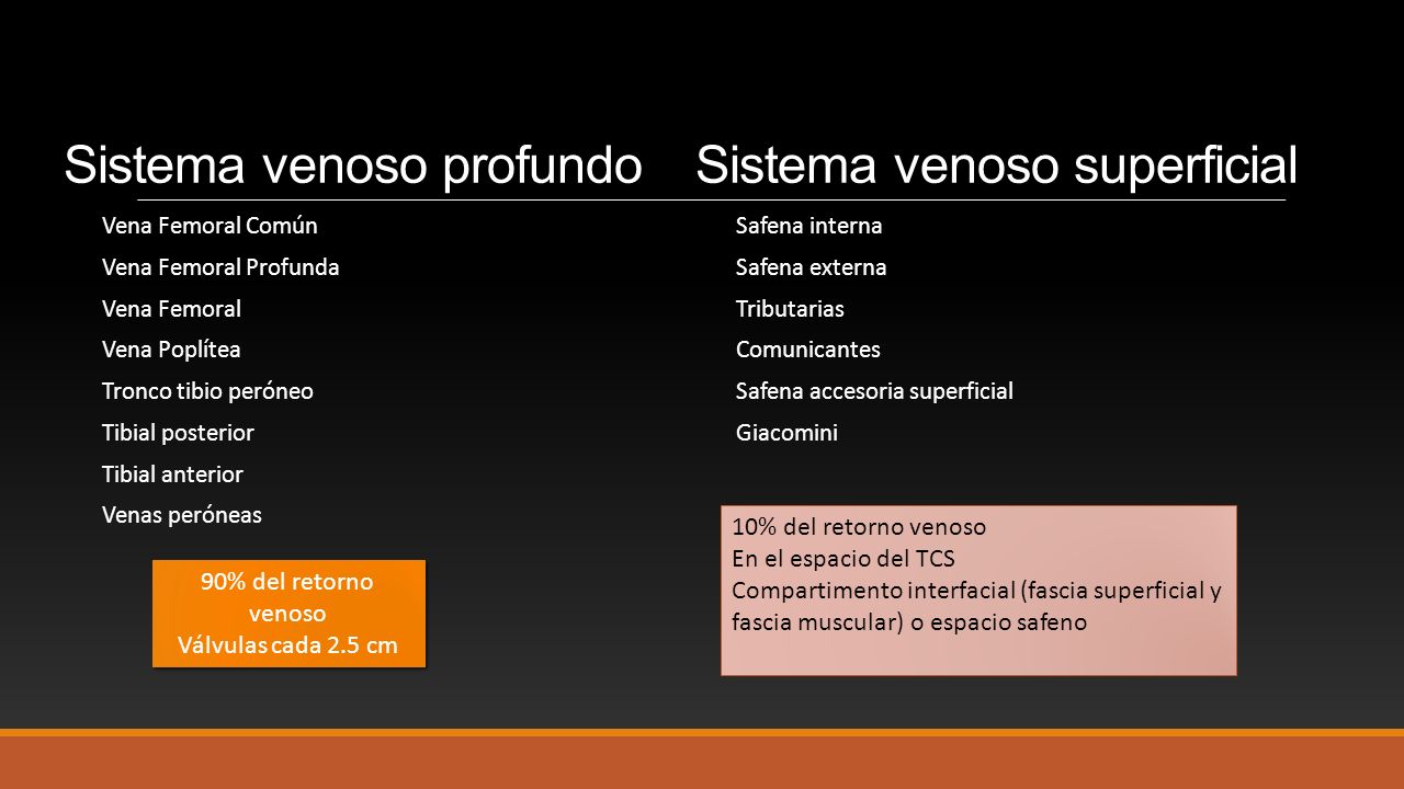 Contenidos Anatomía venosa del miembro inferiorTécnica Doppler de ...