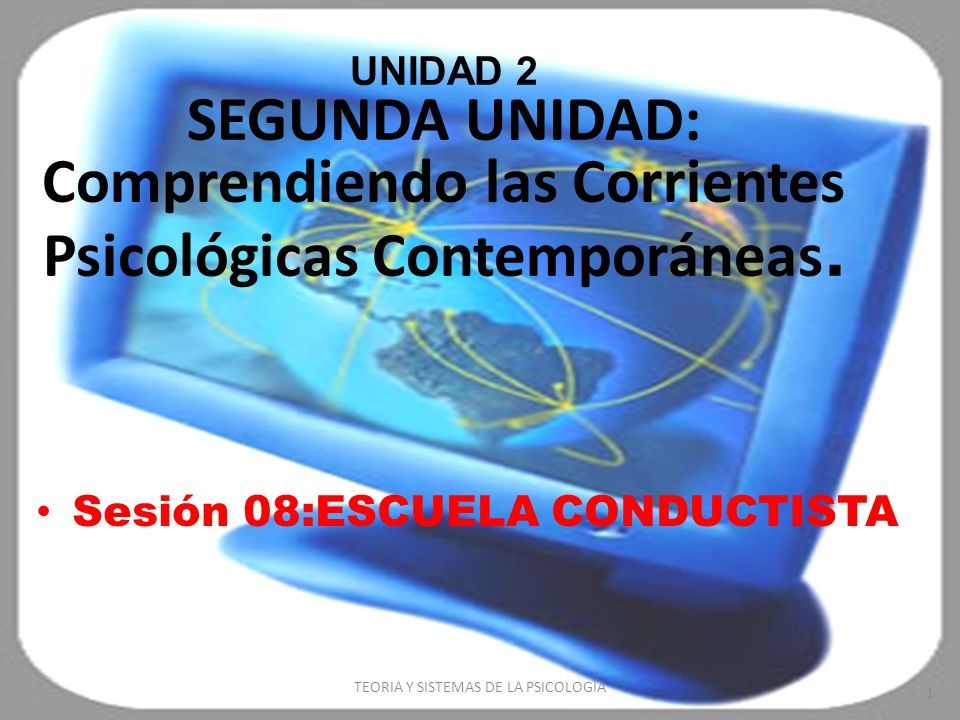 EL CONDUCTISMO UNIDAD 2 SEGUNDA UNIDAD: Comprendiendo Las Corrientes ...