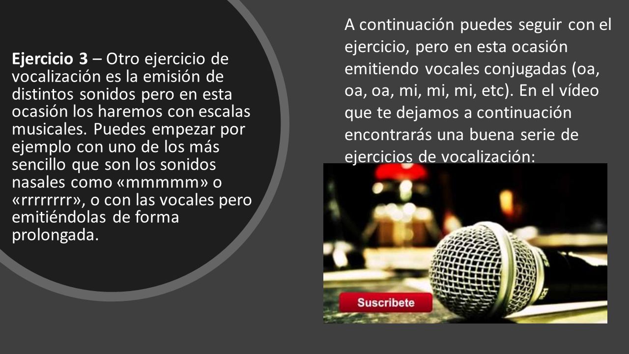 Ejercicios De Calentamiento Para Antes De Cantar Ppt Descargar