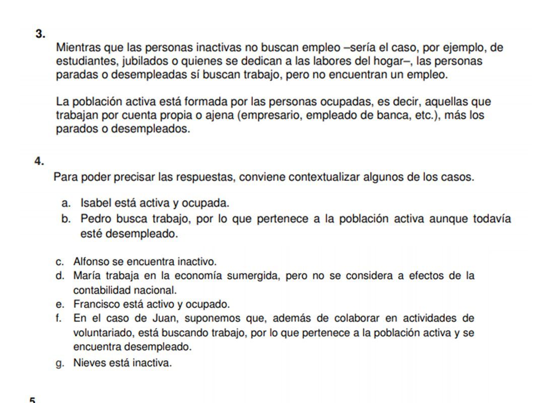 TEMA 7. El Mercado De Trabajo Y El Empleo. Componentes Del Mercado De ...