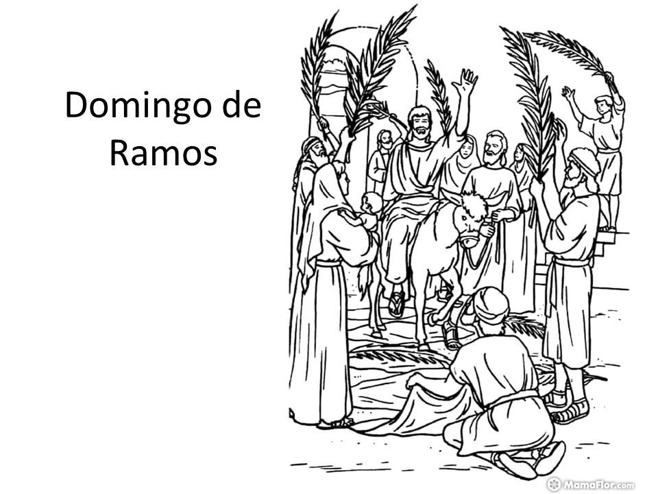 Domingo De Ramos. JUEVES SANTO VIERNES SANTO DOMINGO DE RESURRECCIÓN ...