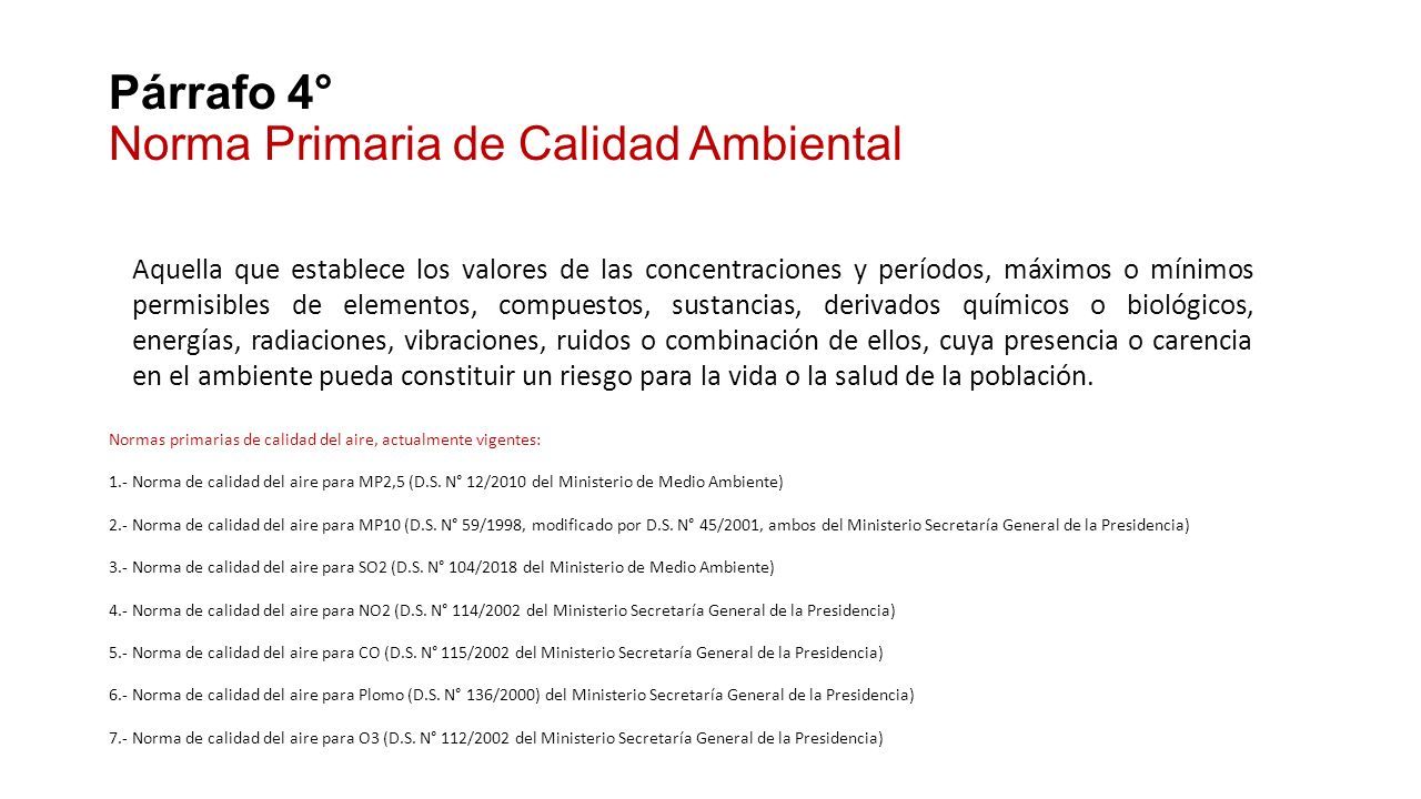 Legislación Ambiental Instrumentos De Gestión Ambiental QUI 378 Pilar ...