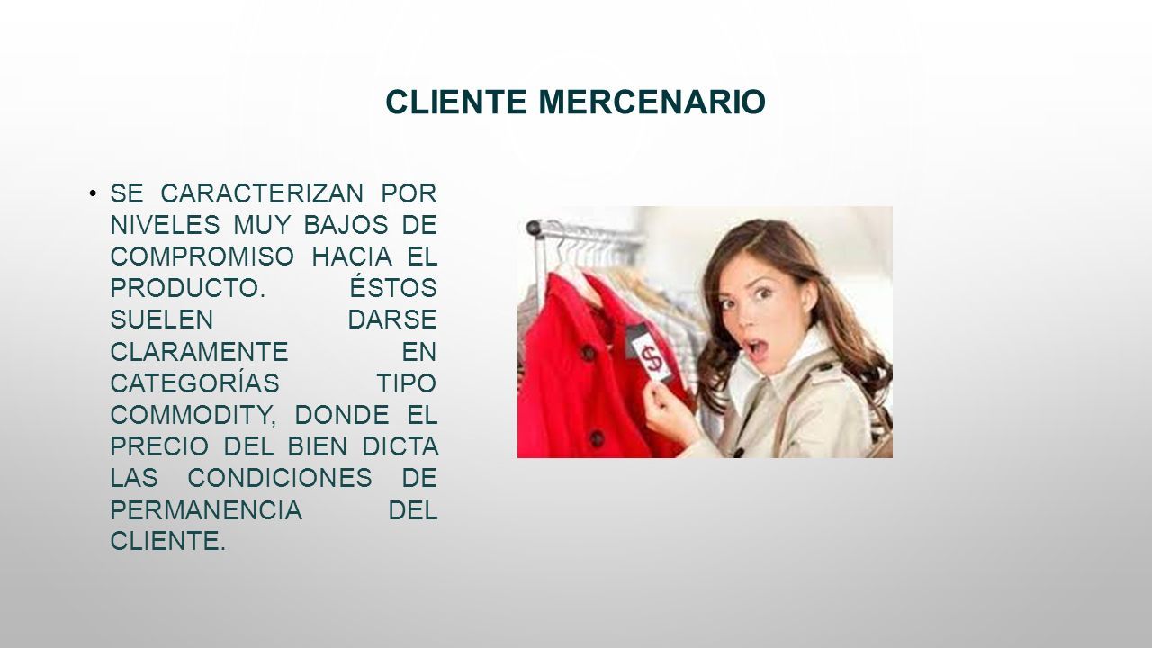 Los Tipos De Clientes Y Sus CaracterÍsticas Principales Ppt Descargar