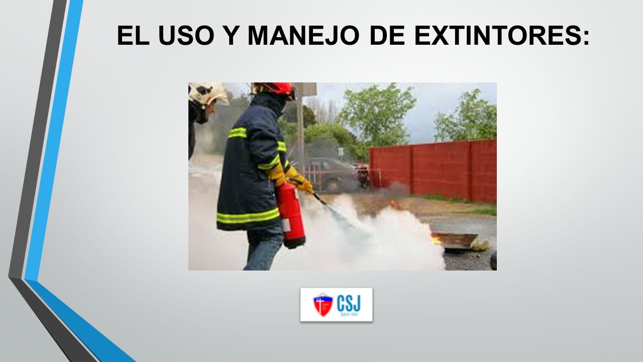 Taller Uso Practico De Extintores Colegio San José. - Ppt Descargar