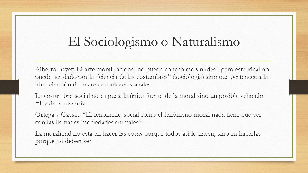 Naturalismo etica online