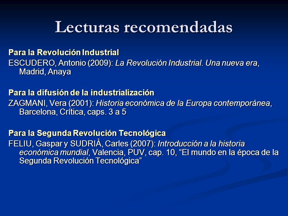 Tema 1 La Revolución Industrial y el impacto de la Segunda Revolución  Tecnológica. - ppt descargar