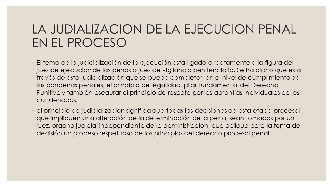 Ejecucion Penal Armengol Vaca Flores Phd La Sentencia Como Presupuesto Para La Ejecucion 2395