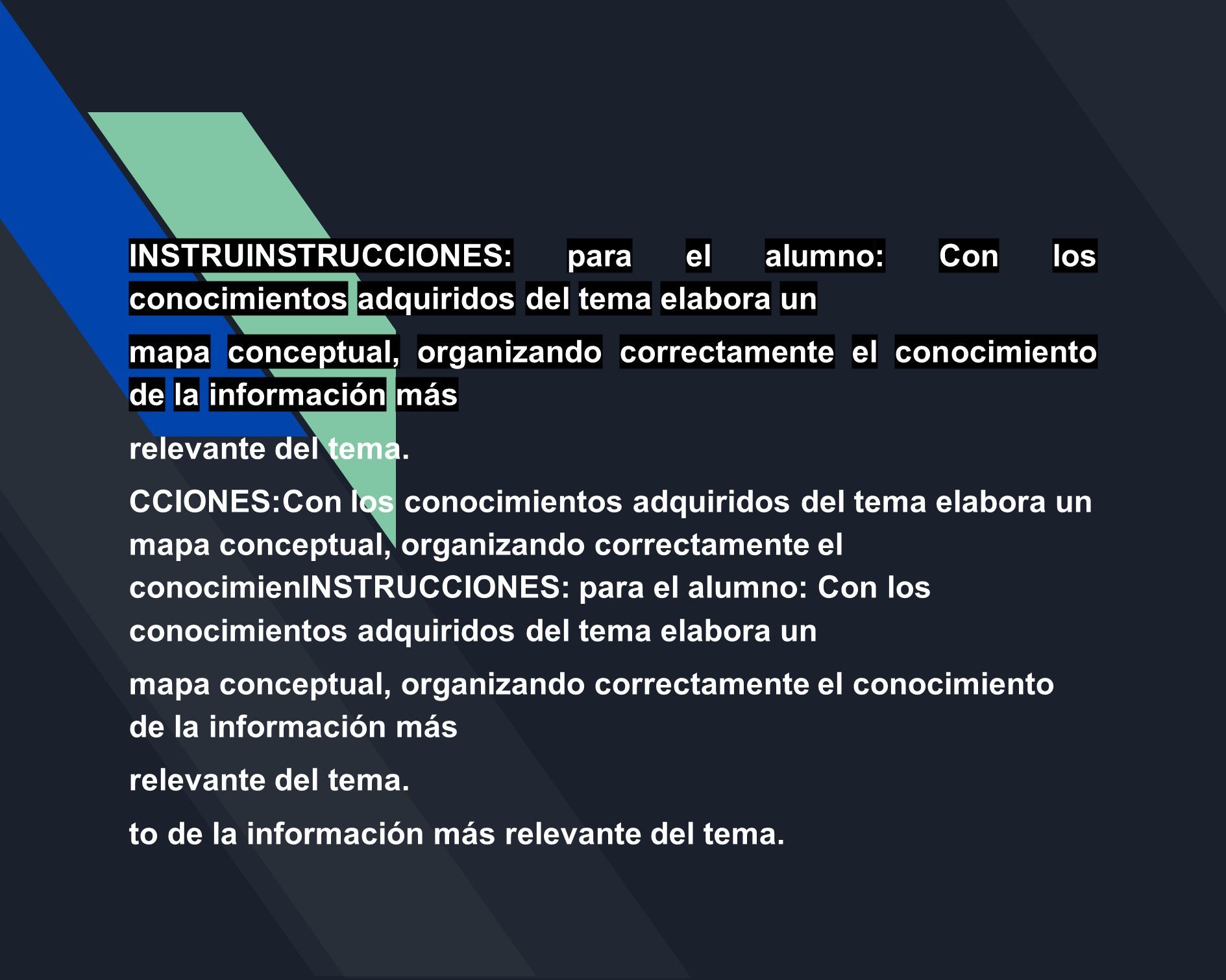 Mapa mental de macromolécula s Nombre del estudiante: - ppt descargar