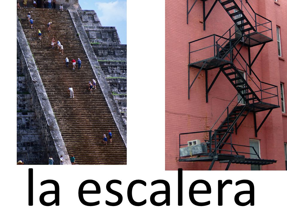 la escalera