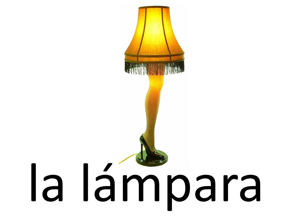 la lámpara