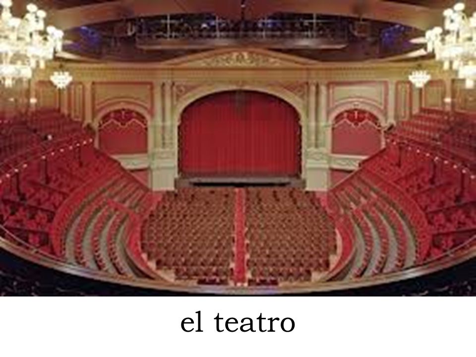 el teatro