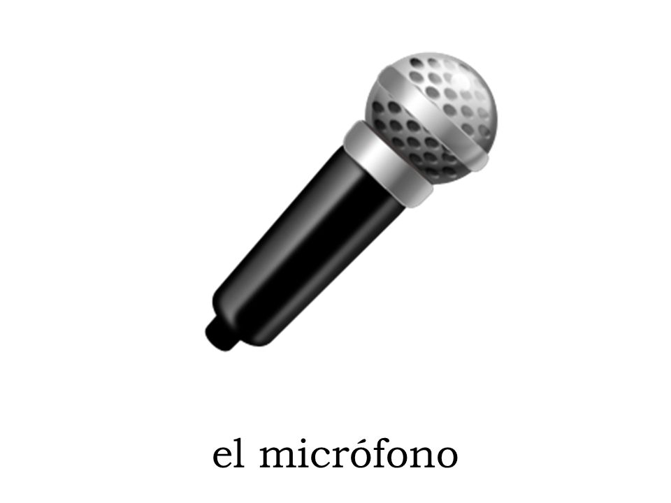 el micrófono