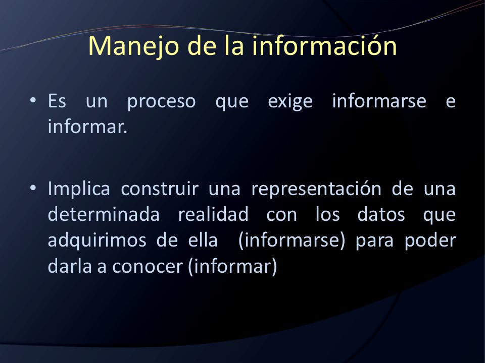 Rubén J. Peña 3. Resolviendo Problemas De Información. - Ppt Descargar