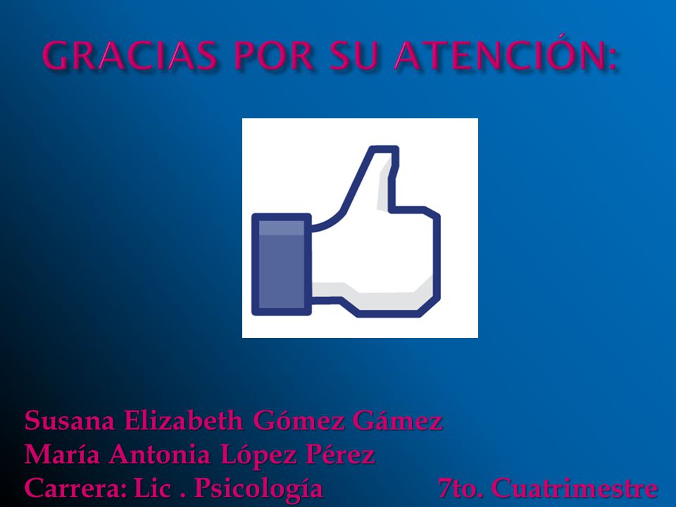 Susana Elizabeth Gómez Gámez María Antonia López Pérez Carrera: Lic. Psicología 7to. Cuatrimestre