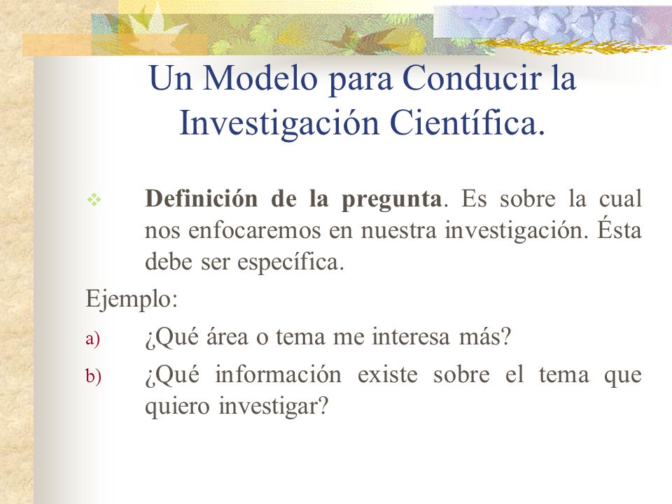 MÉTODO CIENTÍFICO Seminario de Técnicas de Investigación II Morelia, Mich.  29 de Sept de ppt descargar