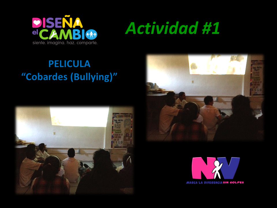 Actividad #1 PELICULA Cobardes (Bullying)