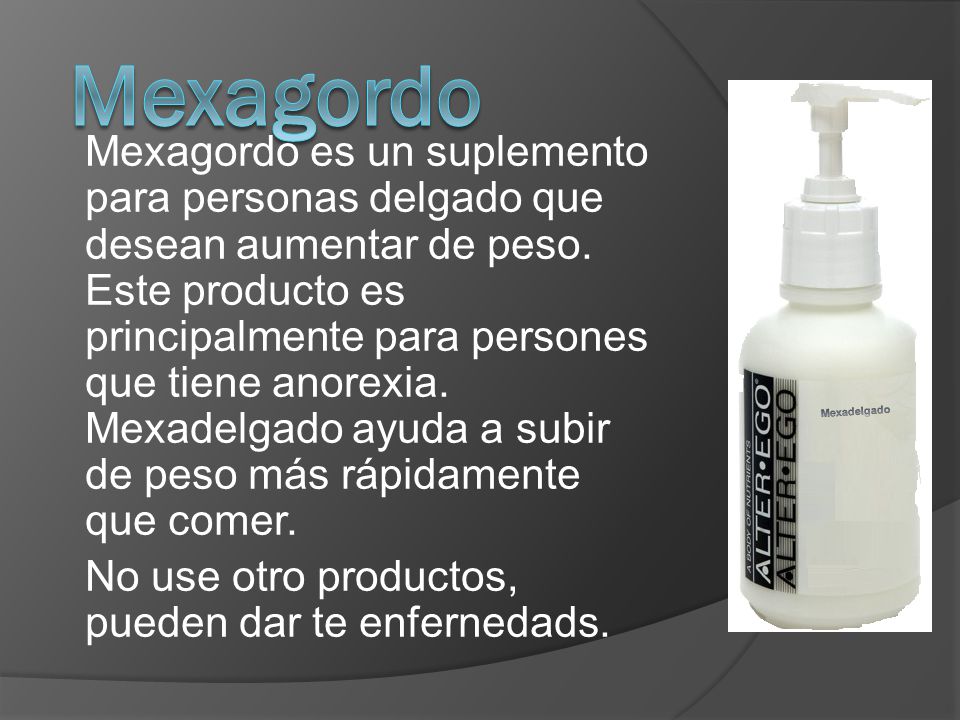 productos de suplemento delgado