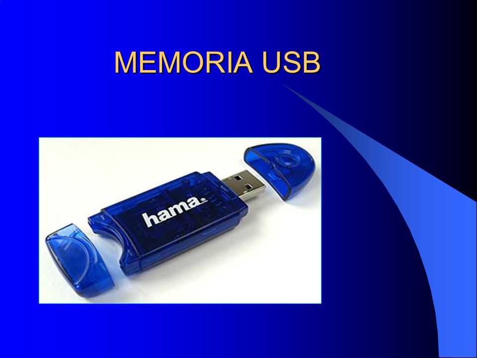 MEMORIA USB MEMORIA USB