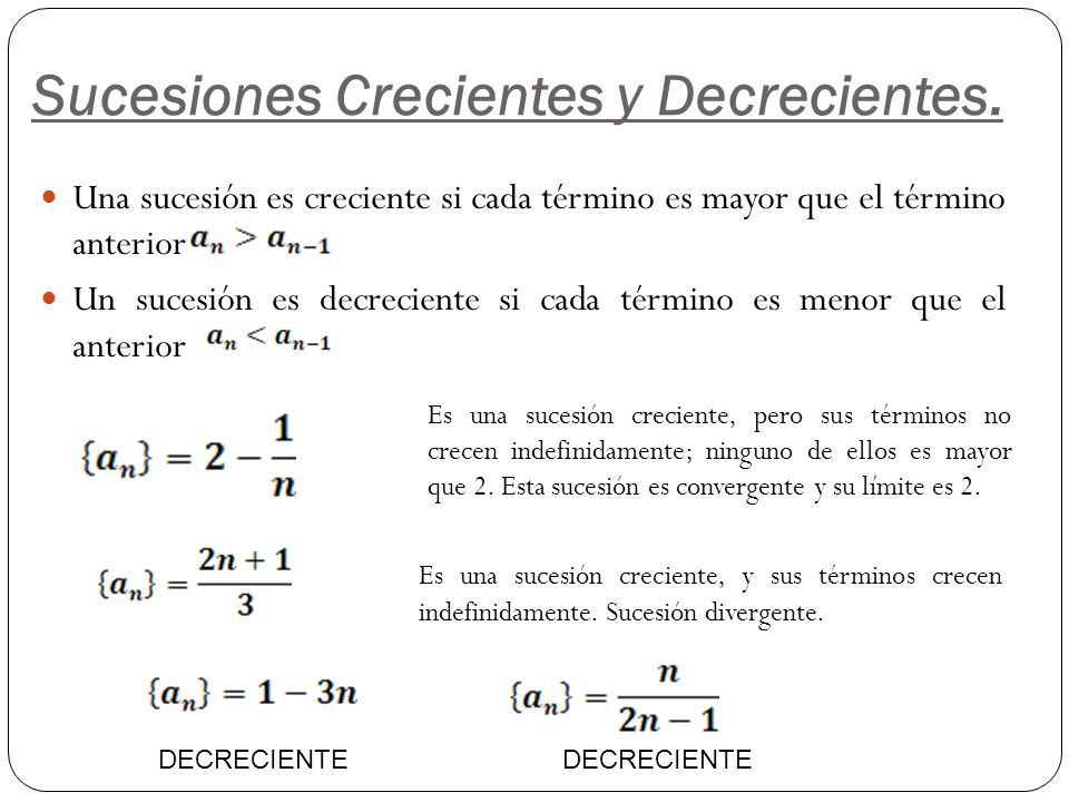 Sucesiones Y Sumatorias 4º Medio Electivo Procesos Infinitos Ppt