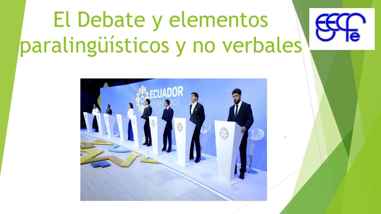 El Debate y elementos paralingüísticos y no verbales. - ppt descargar