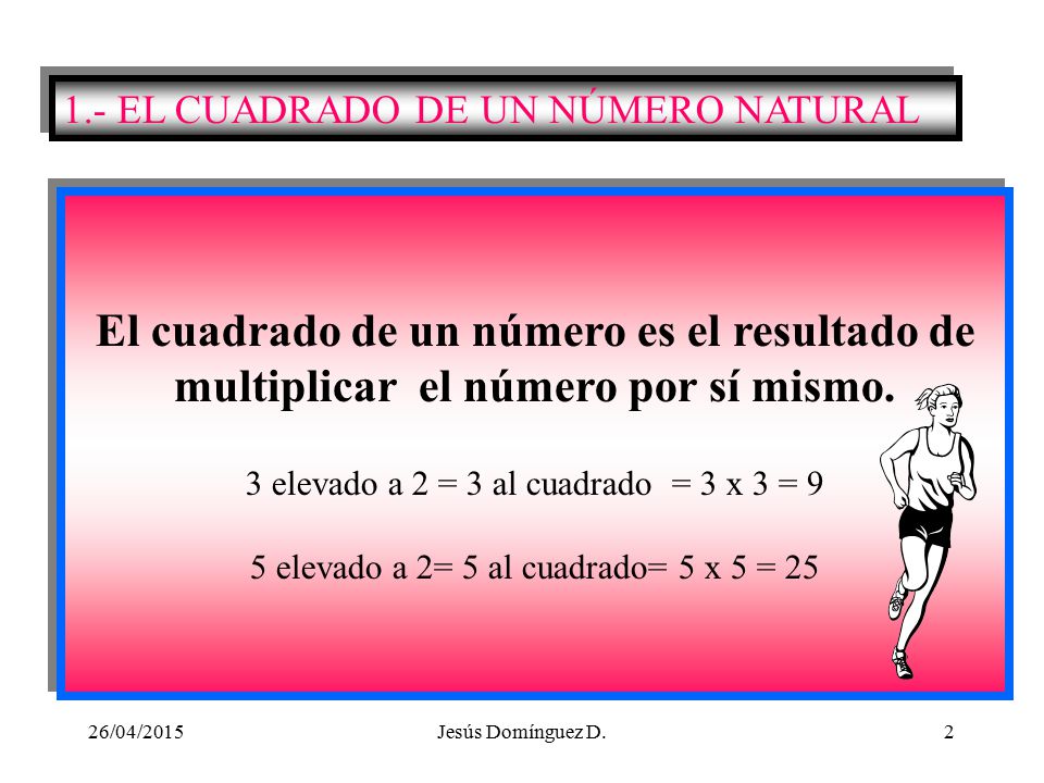 Resultado de imagen de potencias al cuadrado