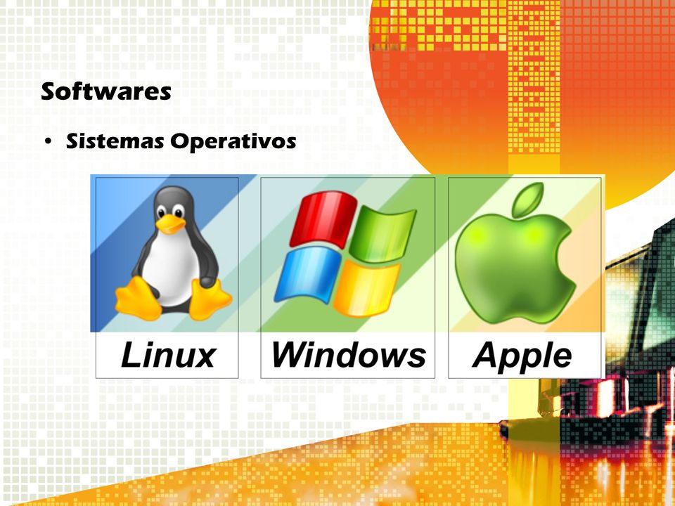 Softwares Sistemas Operativos