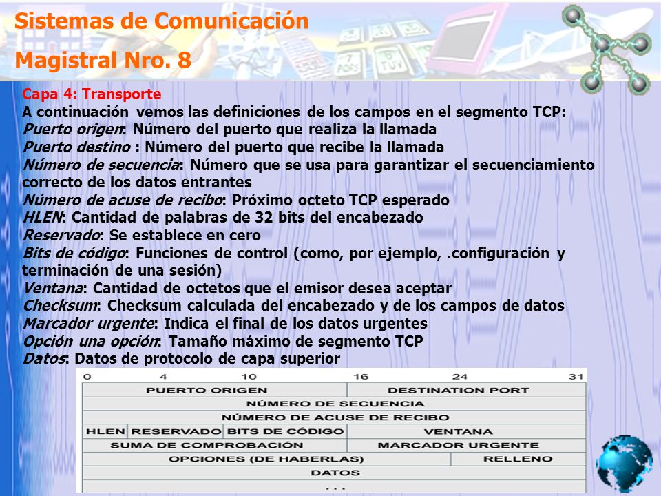 Sistemas de Comunicación Magistral Nro.
