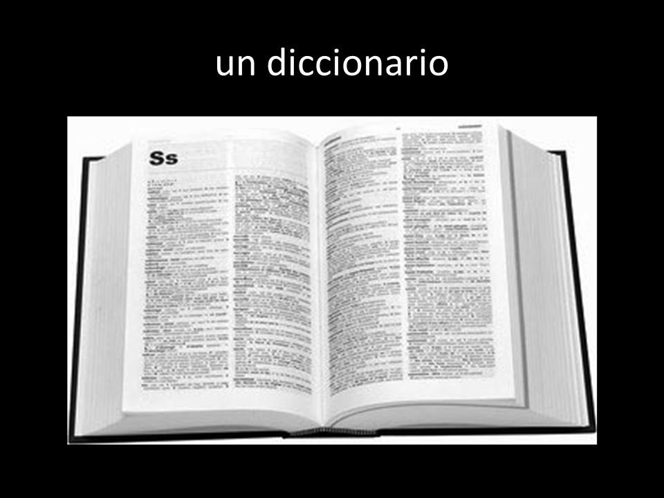 un diccionario