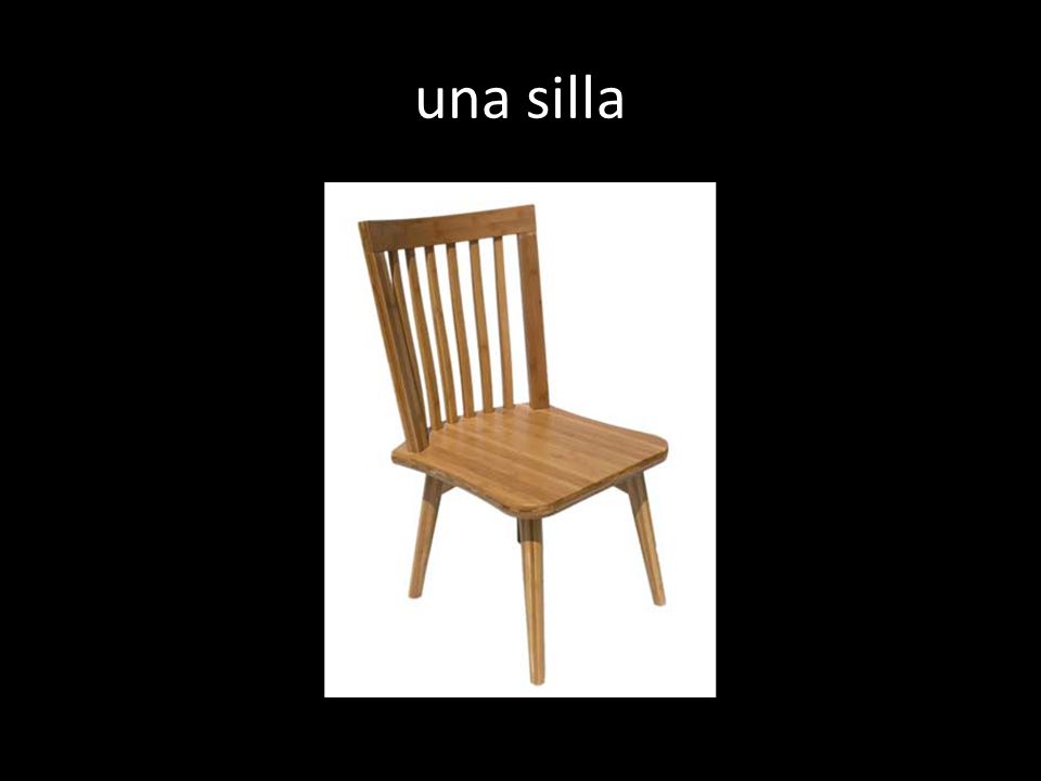 una silla