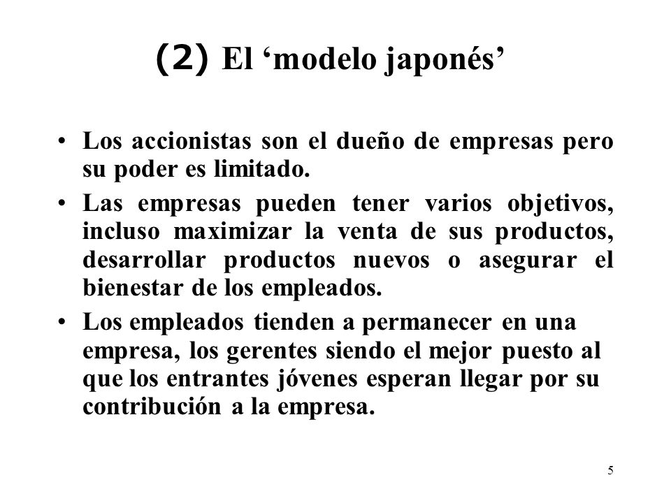 1 VI. ¿Cómo funciona la gerencia (administración) corporativa en Japón? -  ppt descargar