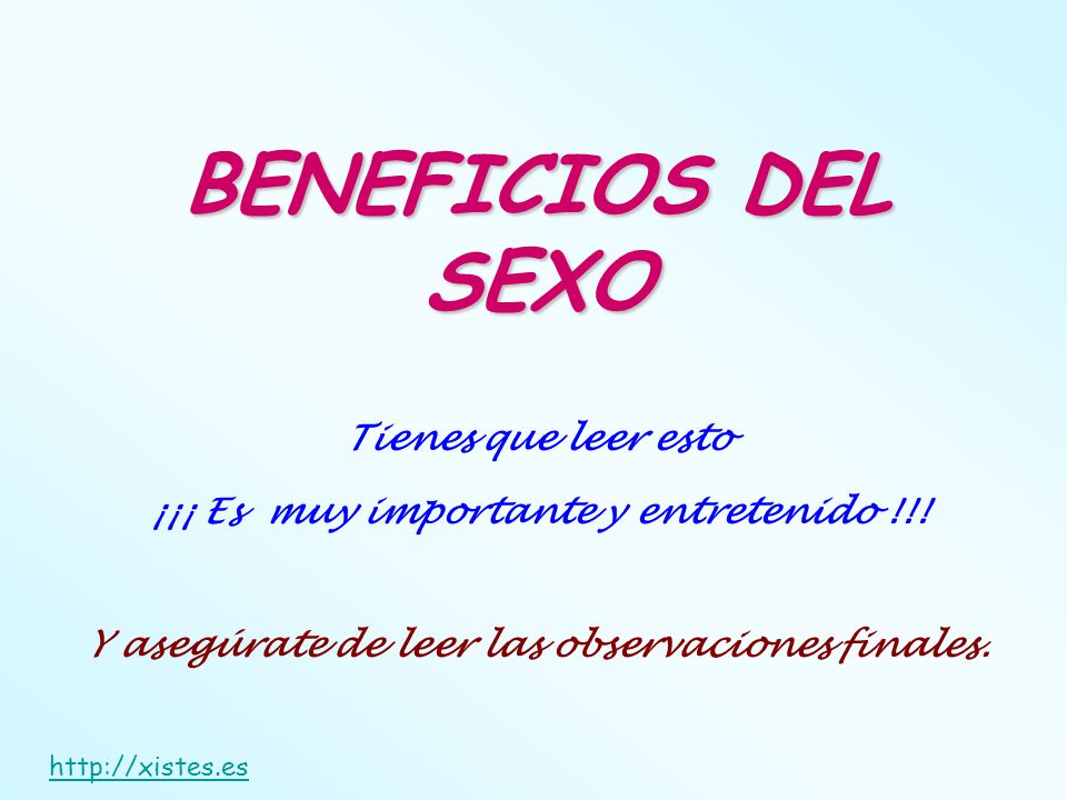 Beneficios Del Sexo Tienes Que Leer Esto ¡¡¡ Es Muy Importante Y Entretenido Y Asegúrate De 0560