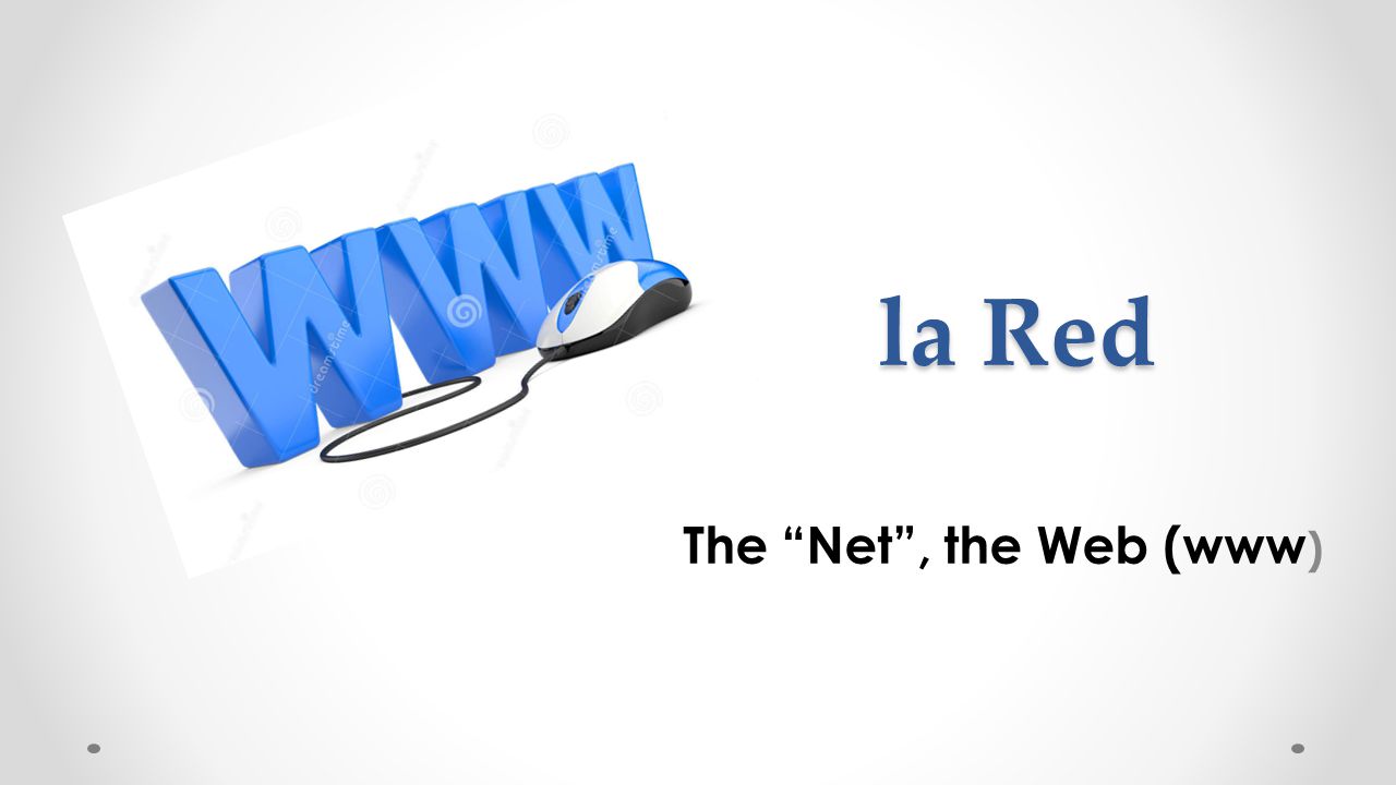 la Red The Net , the Web (www )
