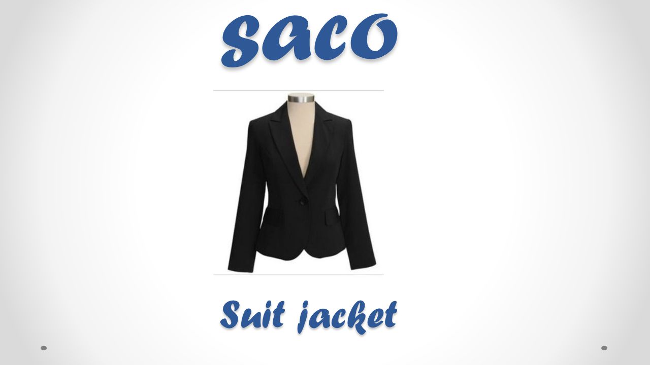 saco Suit jacket