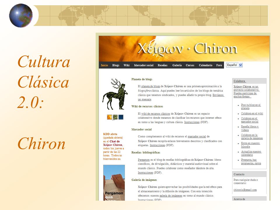 Cultura Clásica 2.0: Chiron