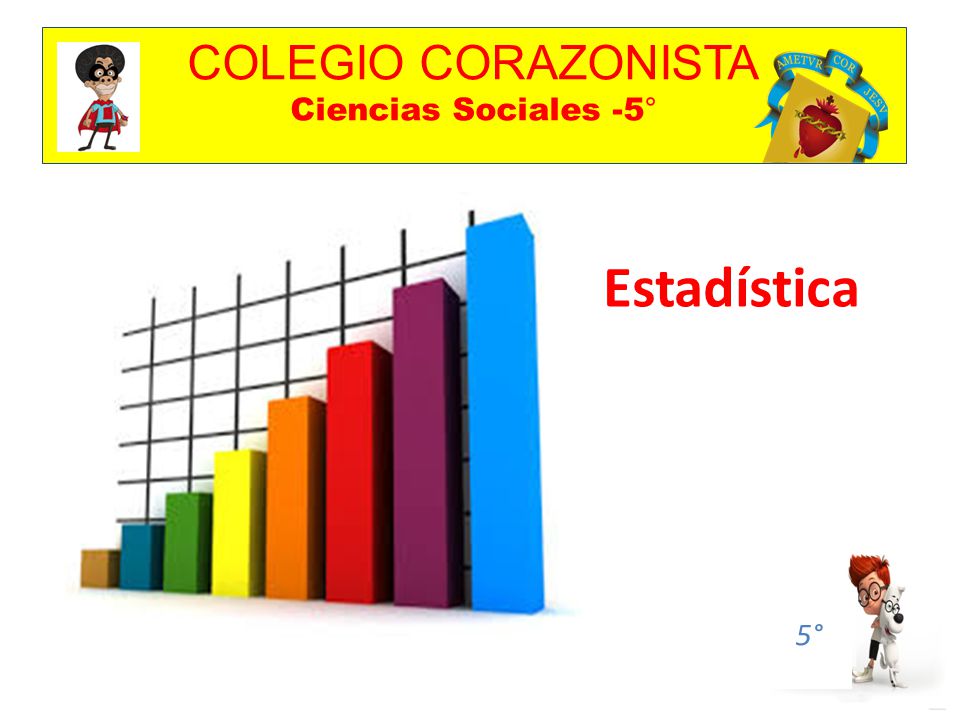 COLEGIO CORAZONISTA Ciencias Sociales -5° 5° Estadística