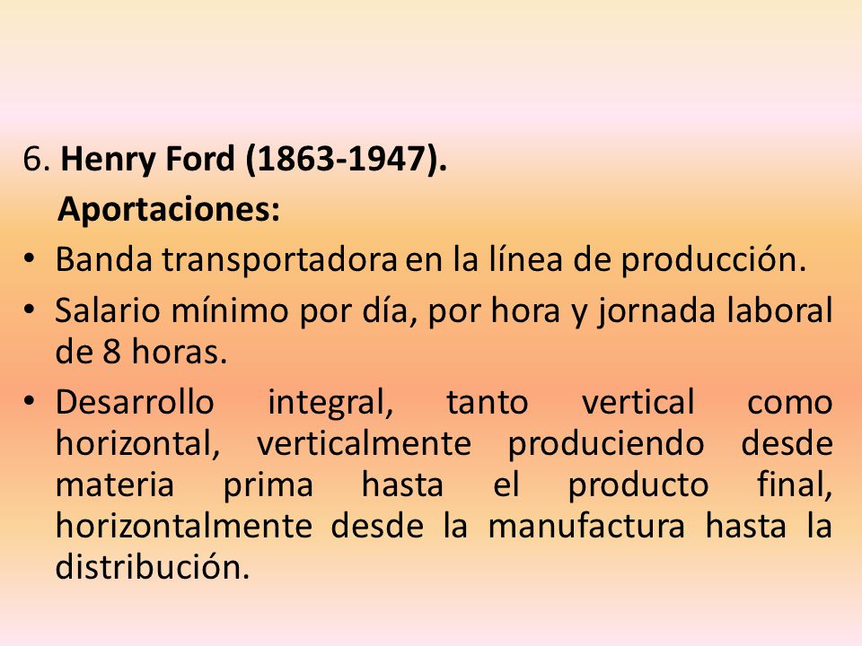 Aportaciones de henry ford #9