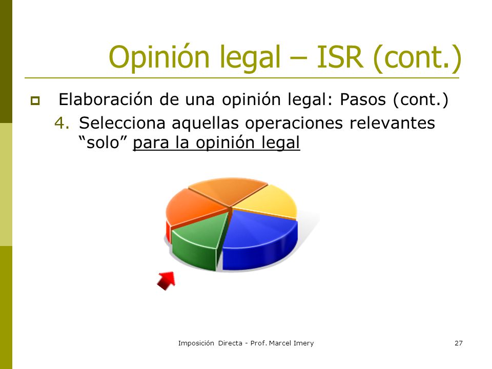 Imposicion Directa Prof Marcel Imery1 Gerencia Tributaria De La Empresa Imposicion Directa Prof Marcel Imery Ppt Descargar