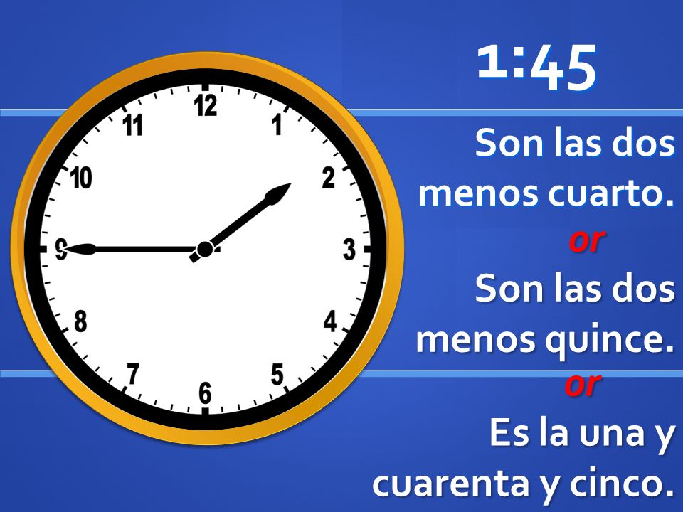 Telling Time En Espa ol Es La Una 1 00 Son Las Dos 2 Ppt Descargar telling-time-en-espa-ol-es-la-una-1-00-son-las-dos-2-ppt-descargar