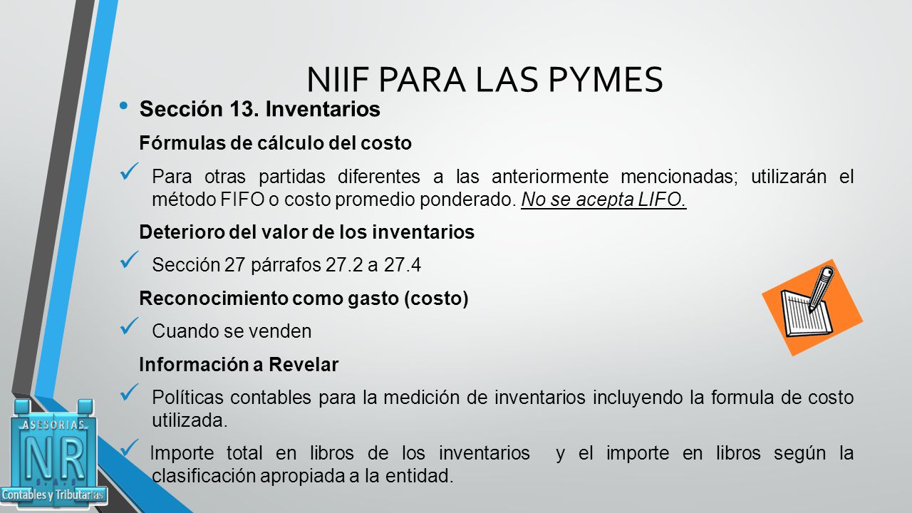 Niif Para Las Pymes Sección 11 Instrumentos Financieros Alcance Trata El Reconocimiento Baja 3905