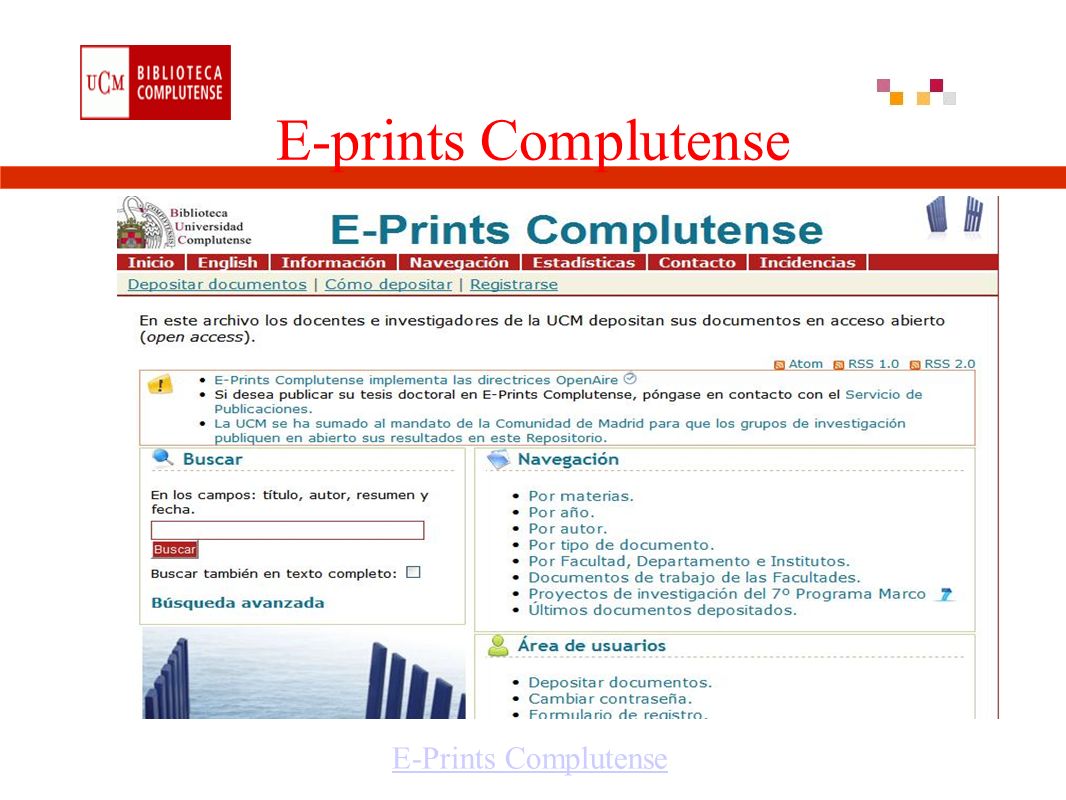 E-prints Complutense E-Prints Complutense