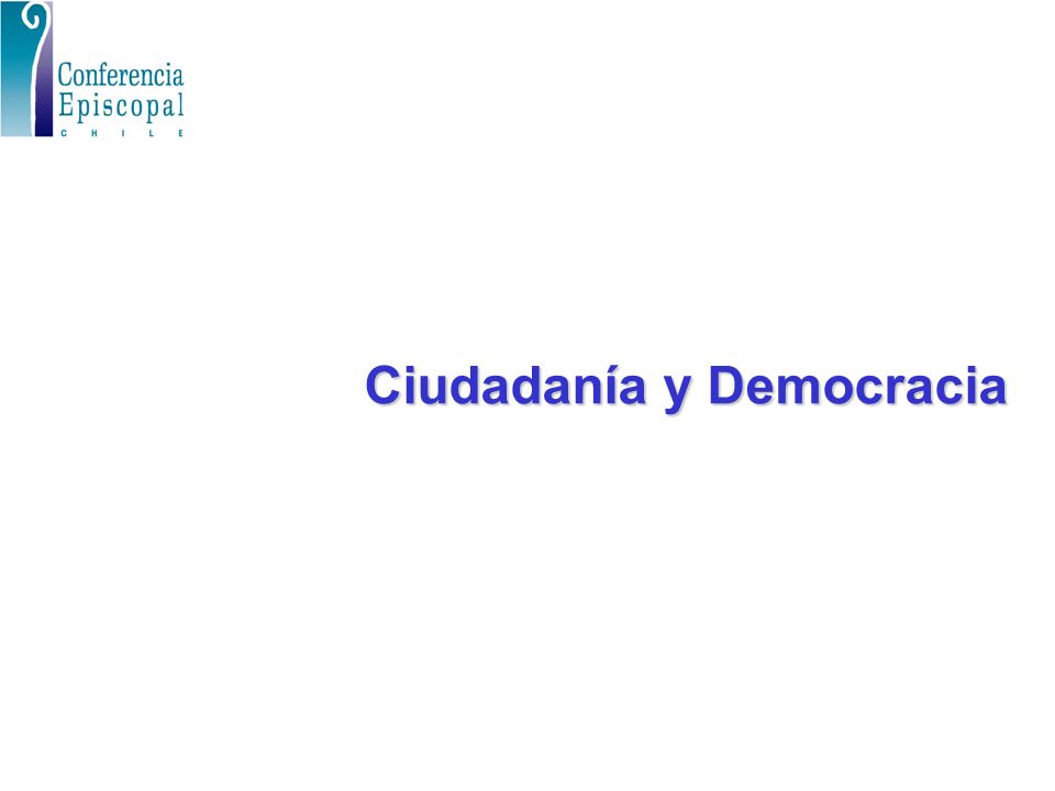 Ciudadanía y Democracia
