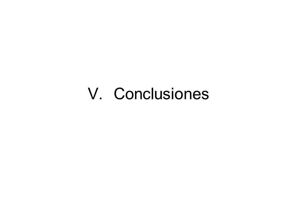 V.Conclusiones